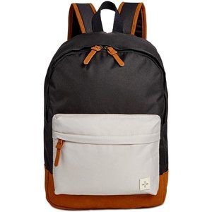 SUN STONE - Riley Canvas Colorblocked Backpack
